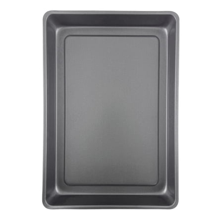 Mainstays 10.5 in x 15.4 in Nonstick Steel Lasagna Pan, Gray