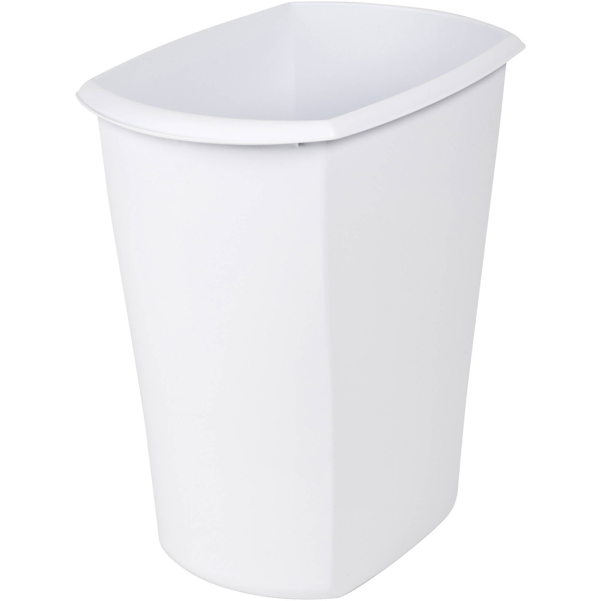 Mainstays 10 Gallon Rectangular Wastebasket- Multiple Colors (Available in Case of 6 or Single Unit)