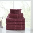 thumbnail image 1 of Mainstays Value 10-Piece Cotton Towel Set with Upgraded Softness & Durability, Raspberry, 1 of 8