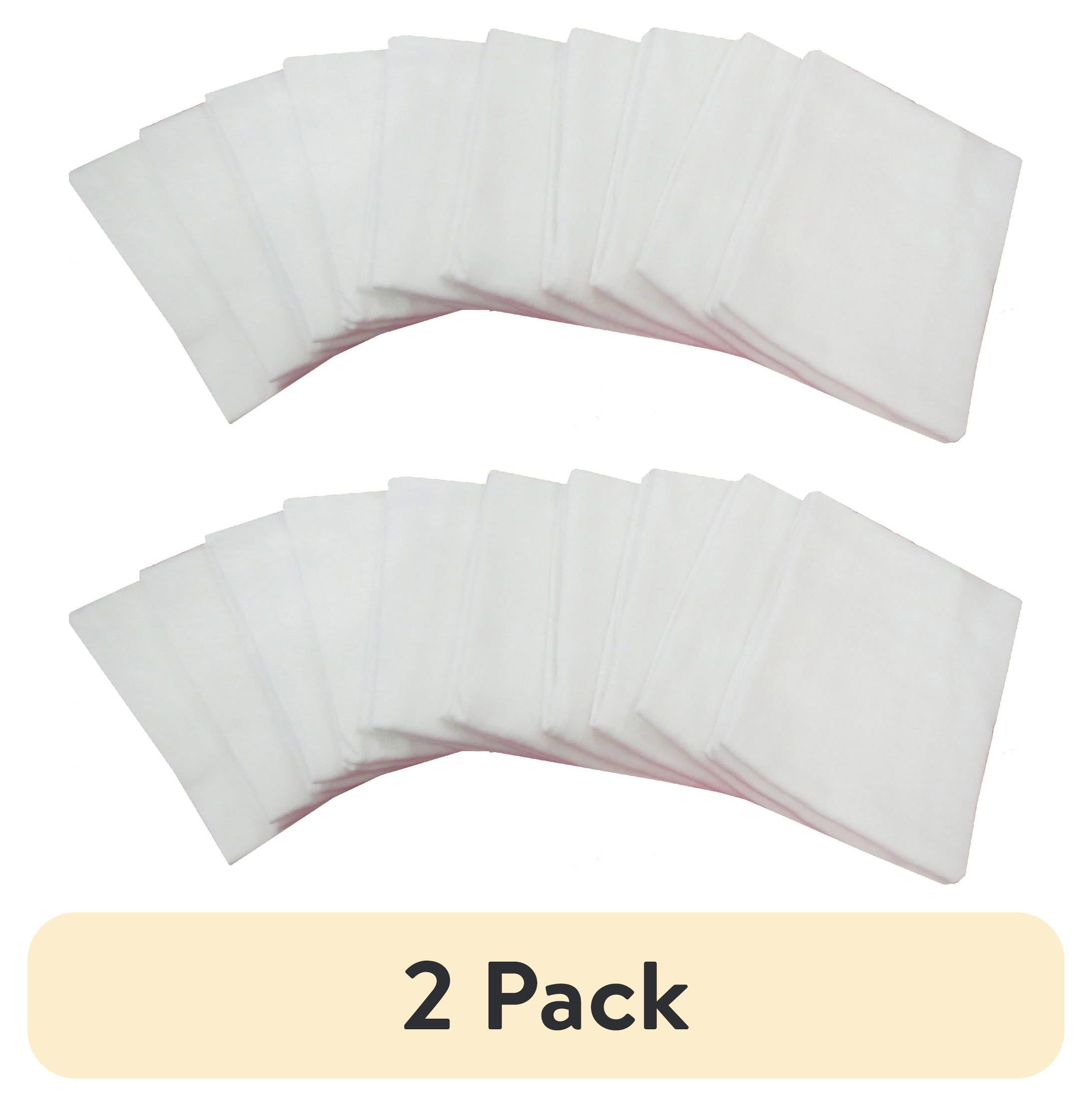 (2 pack) Mainstays 10-Piece Flour Sack Kitchen Towel Set, White - Walmart.com
