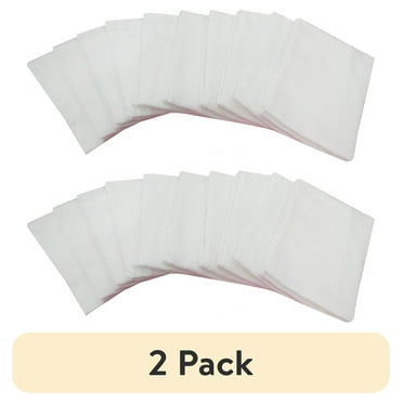 (2 pack) Mainstays White Flour Sack Kitchen Towel Set, 10-Piece