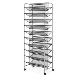 Better Homes Gardens Farmhouse 3 Tier Shoe Rack Gray 30IN Wx 12 IN Dx 18IN H Holds up to 12 Pairs Walmart