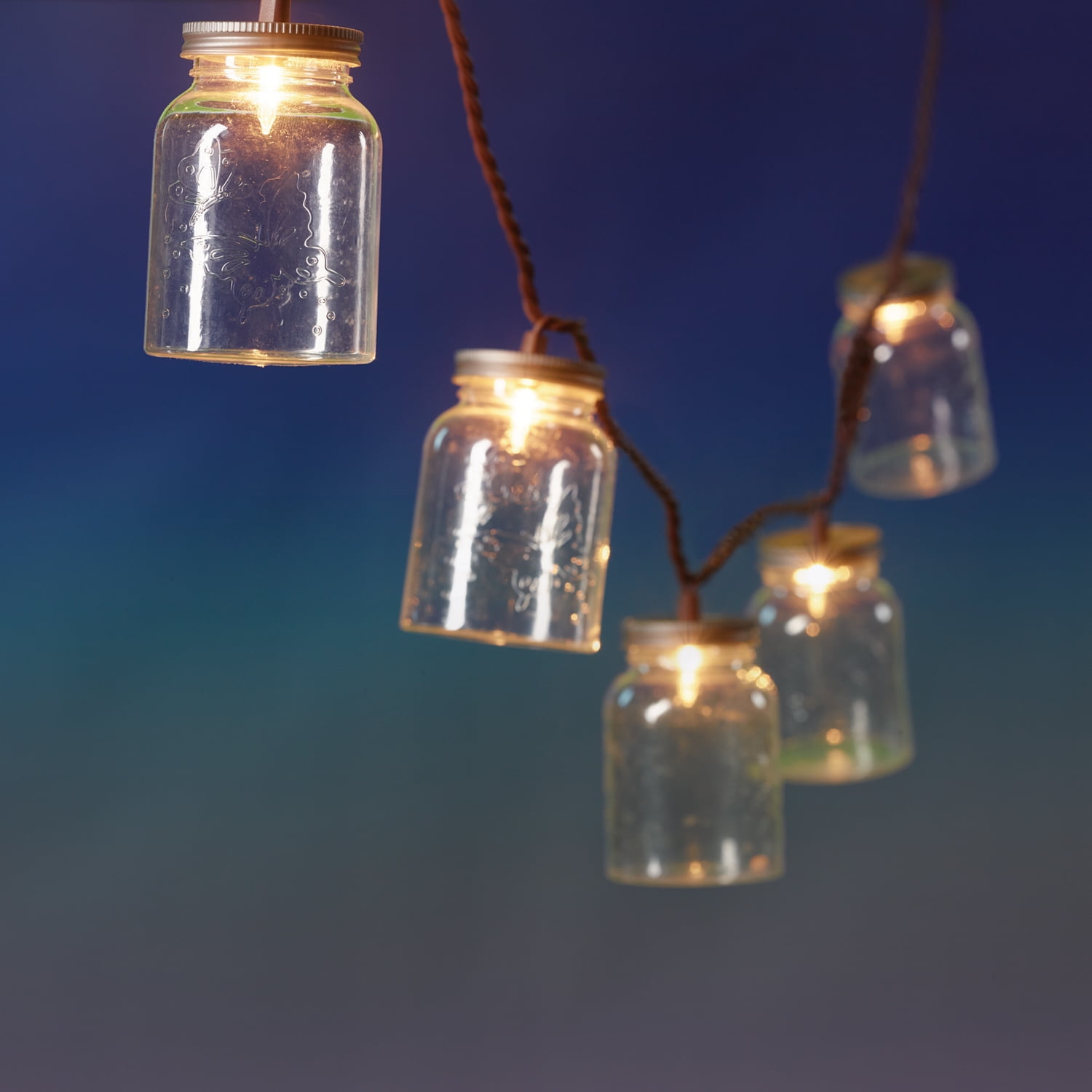 Mainstays mason jar mini outlet string lights