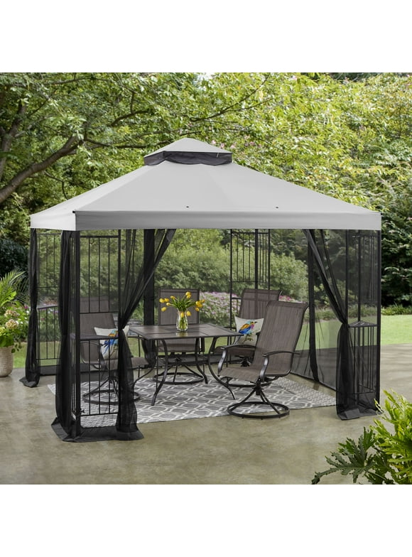 Mainstays 10' x 10' Easy Assembly Outdoor Furniture Patio Gazebo