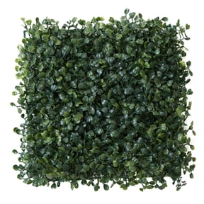 Mainstays 10" Tall by 10" Wide Green Artificial Decorative Boxwood Plant Mat