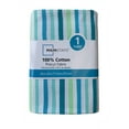 thumbnail image 1 of Mainstays 100% Cotton 1 Yard Precut Fabric Multi-color Aqua Stripe, 1 of 3