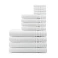 thumbnail image 1 of Mainstays 100% Cotton 12-Piece White Towel Set, Soft & Absorbent, 1 of 9