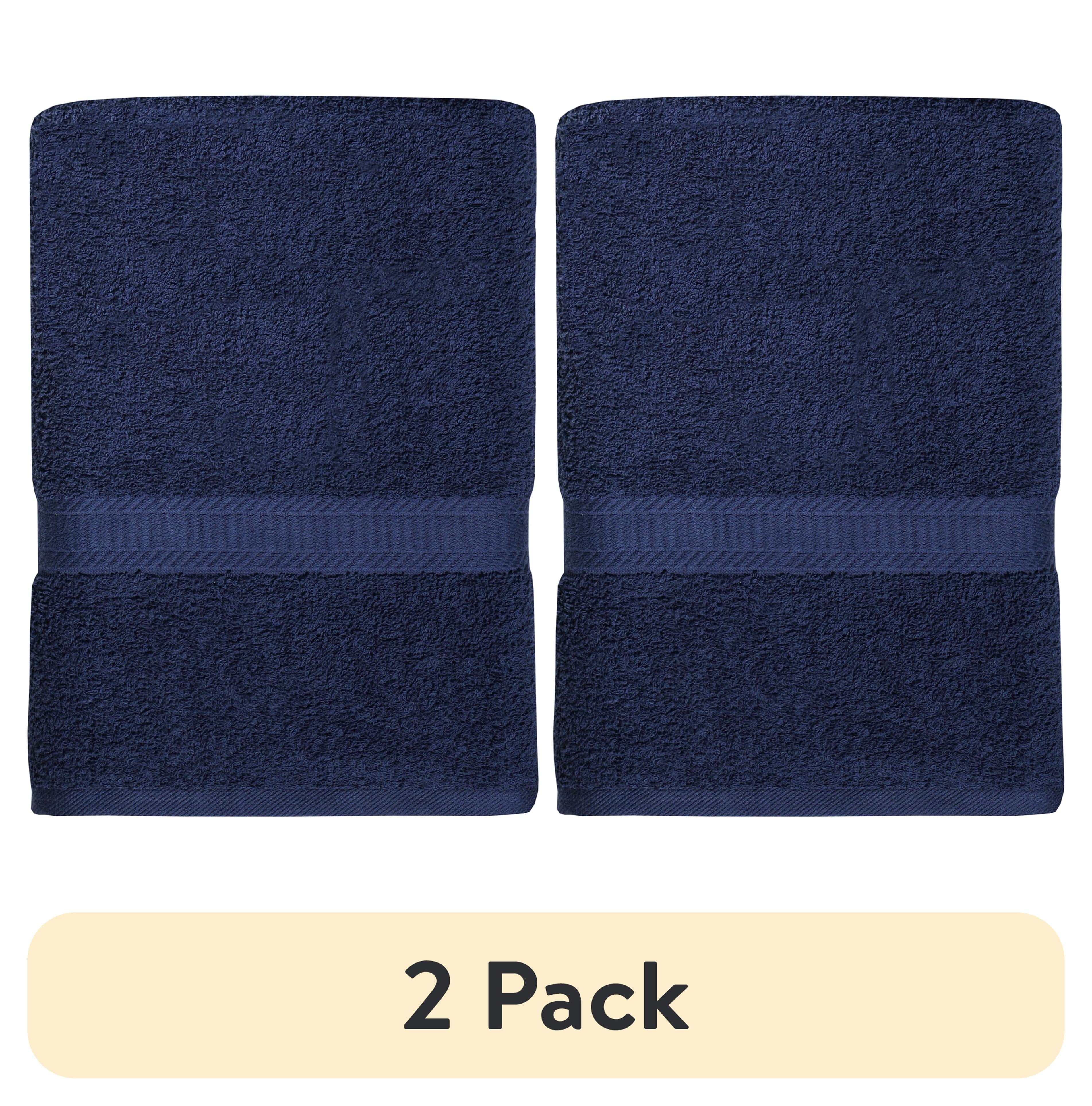 Plain Navy Bath Sheet