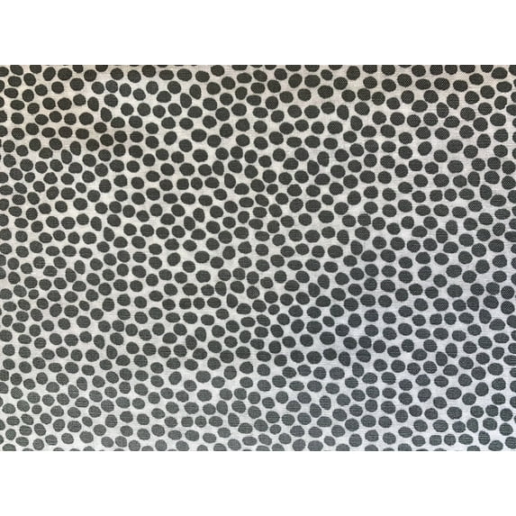 Mainstays 100% Cotton Grey Orange Dot, Quilt Crafts Fabric Cut By The Yard.