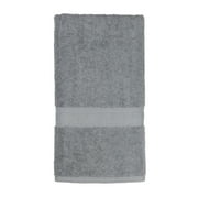 Mainstays Basic Hand Towel, Soft 100% Cotton and highly absorbent Hand Towel, Grey