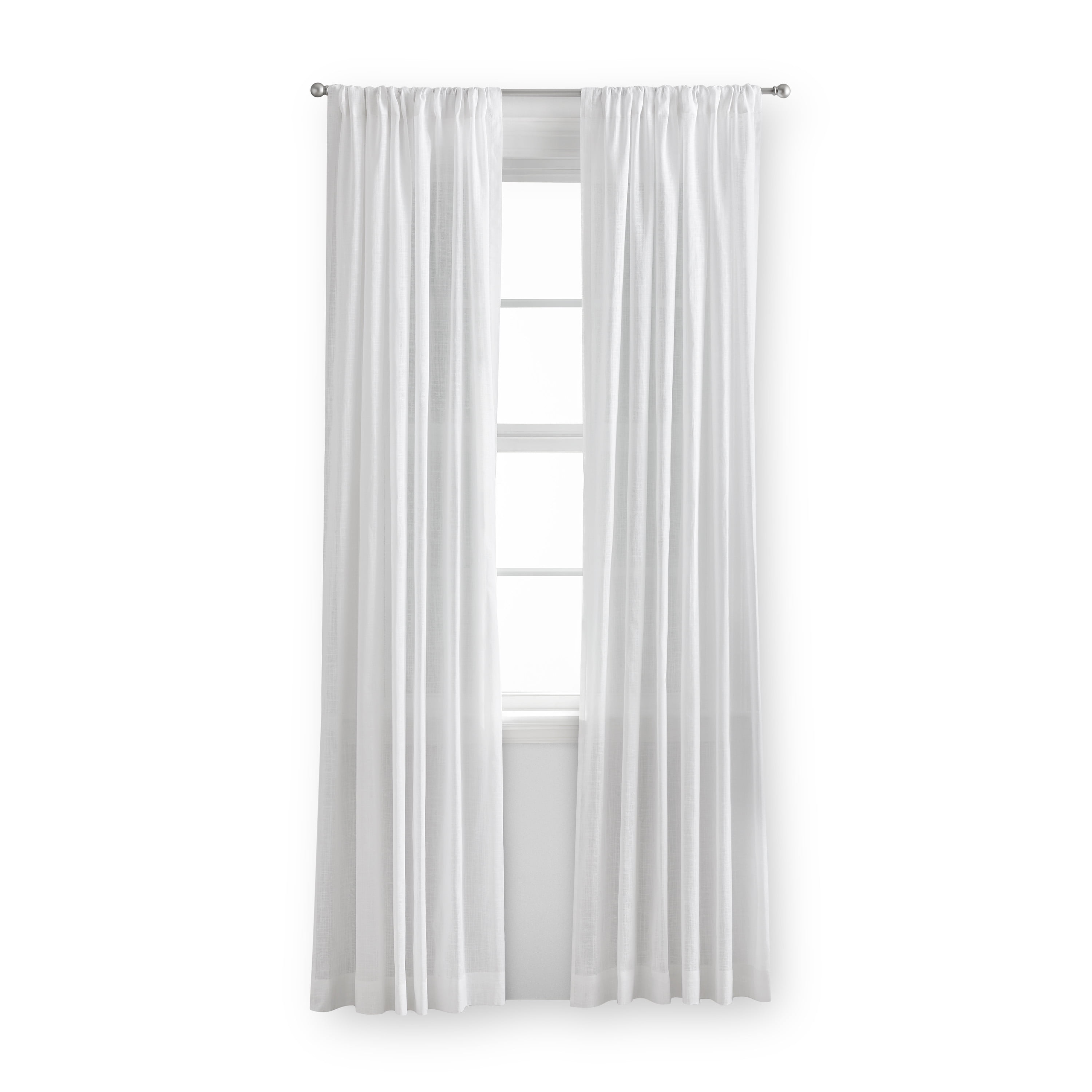MS CTN SHEER WHT 84