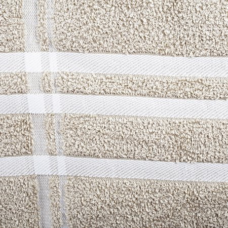 Mainstays 100% Cotton Terry Vallejo Tan Bath Towel, 1 Each