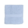 thumbnail image 1 of Mainstays 100% Cotton Washcloth, Super Soft and highly absorbent Basic Solid Premium Washcloth for Bathroom, Hotels, Spa and Gym – Blue, 1 of 6