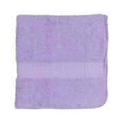 Mainstays Basic Washcloth, 100% Cotton, Highly Absorbent, Lavender