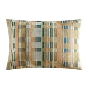 Mainstays Oblong Decorative Pillow, 100% Cotton Woven Cover, Multicolor, 14 in x 20 in