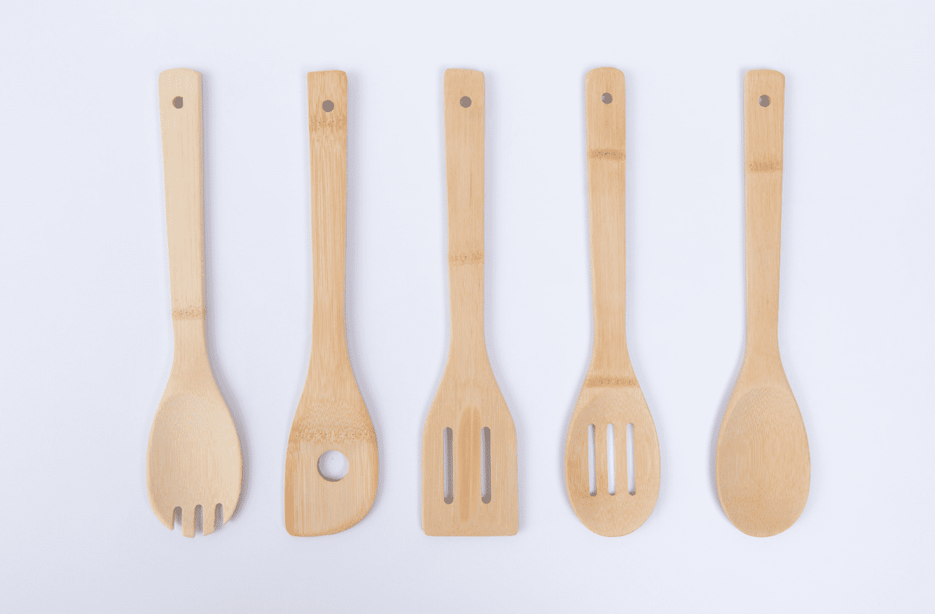 New Lower Price Bamboo Utensils Set of 5 by Target Neutral One