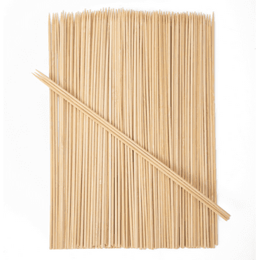 Mainstays 100% Natural Environmental-Friendly Bamboo Skewers (100 PCS).