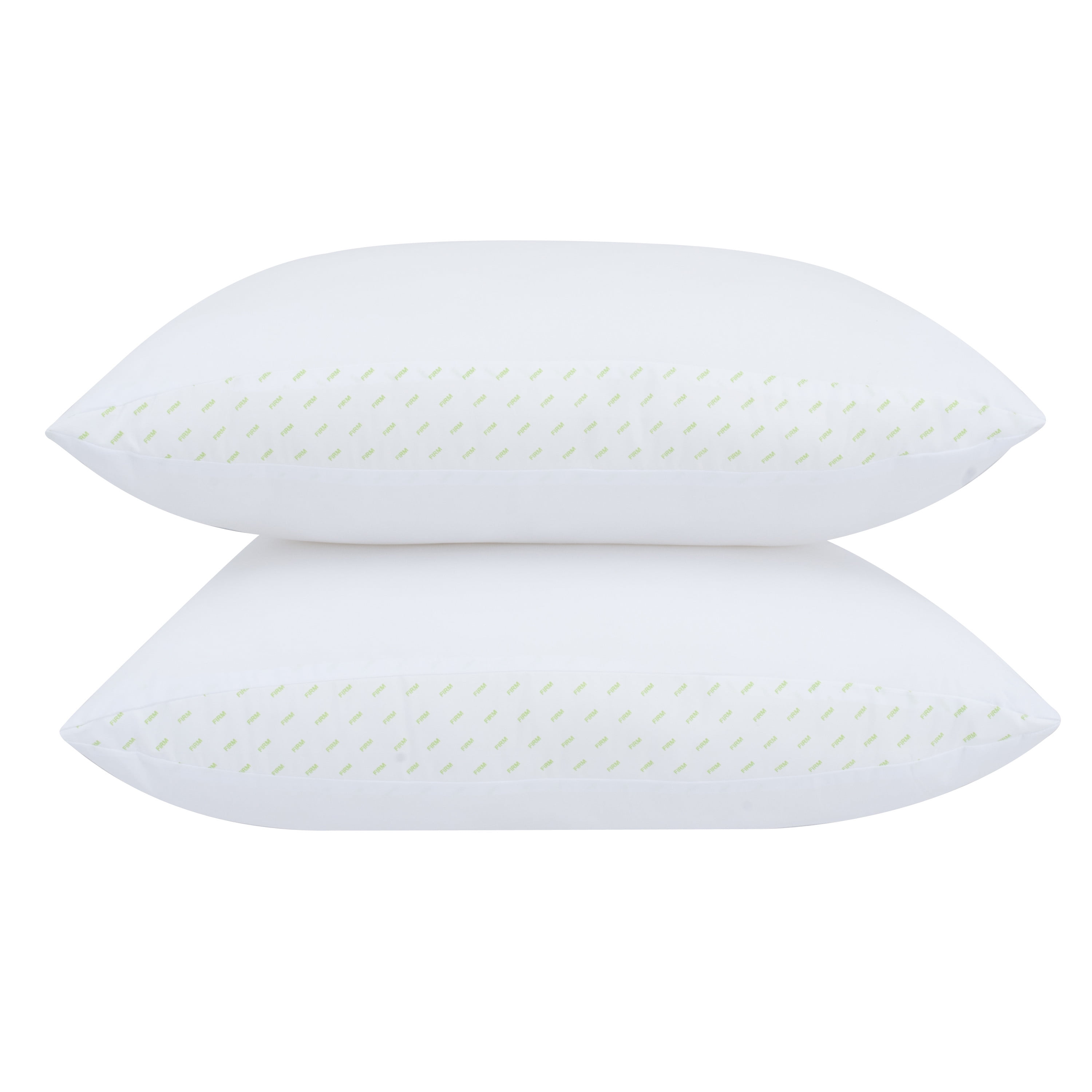 Mainstays 100 Polyester Firm Support Pillow Set of 2 Multiple Sizes