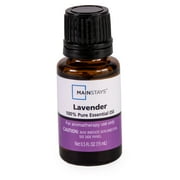 Mainstays Pure Essential Oil, Lavender, 15 ml, Therapeutic Grade, for Use with Oil Diffusers