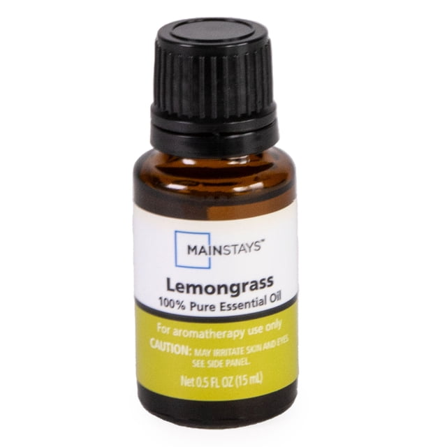 Mainstays Lemongrass Essential Oil, 15 mL, 1 Pack - Walmart Business ...