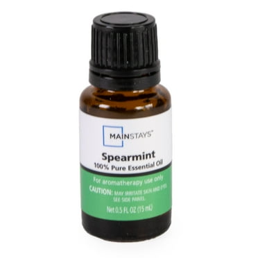 Mainstays 100% Pure Spearmint Essential Oil, 15 mL, 1 Pack