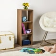 thumbnail image 1 of Mainstays 3 Cube Storage Organizer, Warm Walnut, 1 of 10