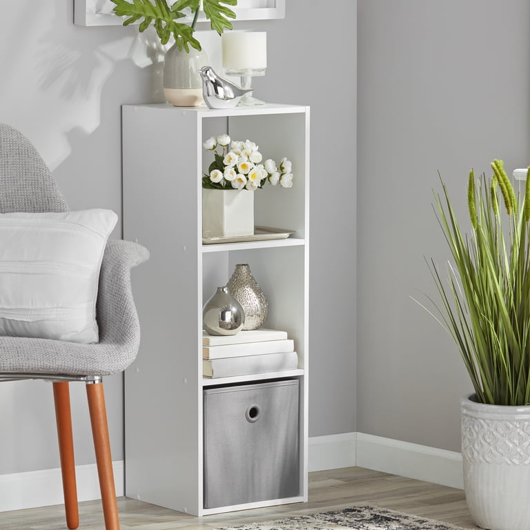 Mainstays 3 Cube Storage Organizer, White - Walmart.com