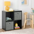 thumbnail image 1 of Mainstays 4 Cube Storage Organizer, Black, 1 of 6