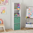 thumbnail image 1 of Mainstays 4 Cube Vertical Storage Organizer, White, 1 of 8