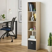 Mainstays 5 Cube Vertical Storage Organizer, Spring Pine