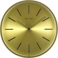 Mainstays 11.5" Spun Brass Wall Clock