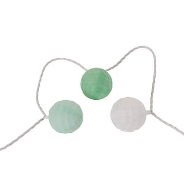 Mainstays 11'6" Paper Lantern String Lights 10Bulbs