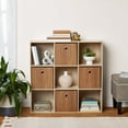 thumbnail image 1 of Mainstays 9 Cube Storage Organizer, Spring Pine, 1 of 11