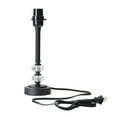 thumbnail image 1 of Mainstays 11" Crystal Faceted Accent Lamp Base, Black, 1 of 5