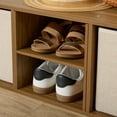 thumbnail interactive-video image 1 of Mainstays Cube Storage H Inserts, Set of 2, Warm Walnut, 1 of 11