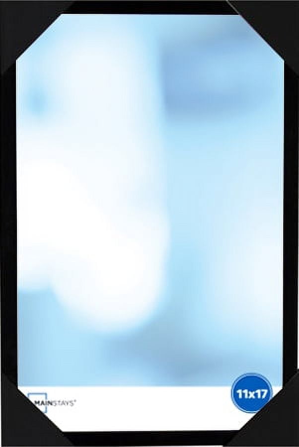 Mainstays 11 in x 17 in Linear Black Picture Frame