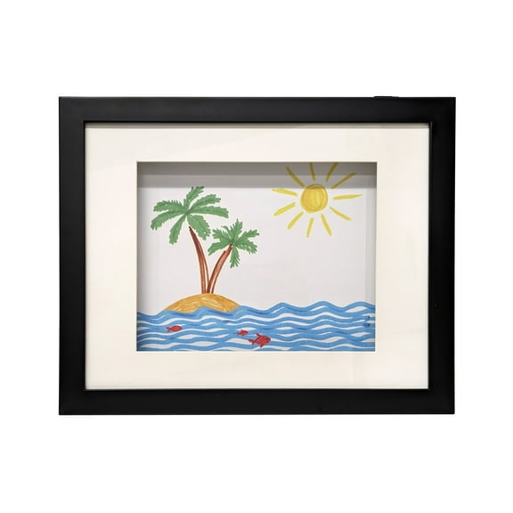 Mainstays – 8x10 Picture Frame – Black Kids Art Frame Wall Photo Frame
