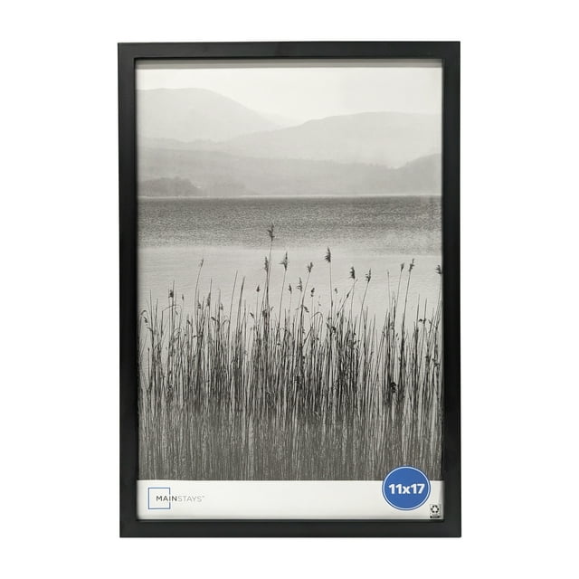 Mainstays 11x17 Linear Gallery Wall Picture Frame, Black