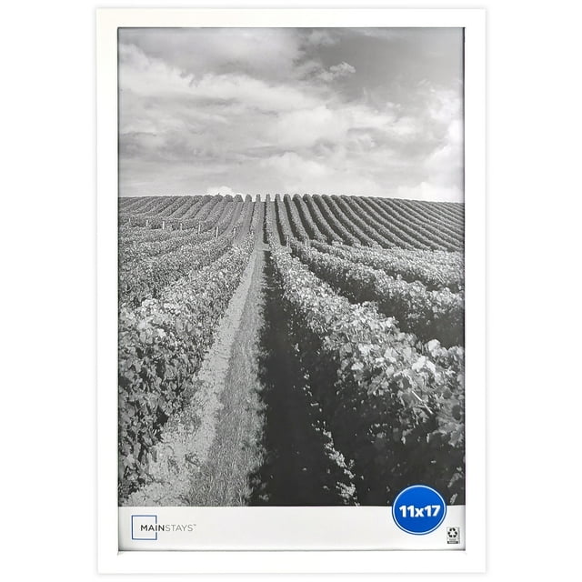 Mainstays 11x17 Linear Gallery Wall Picture Frame, White