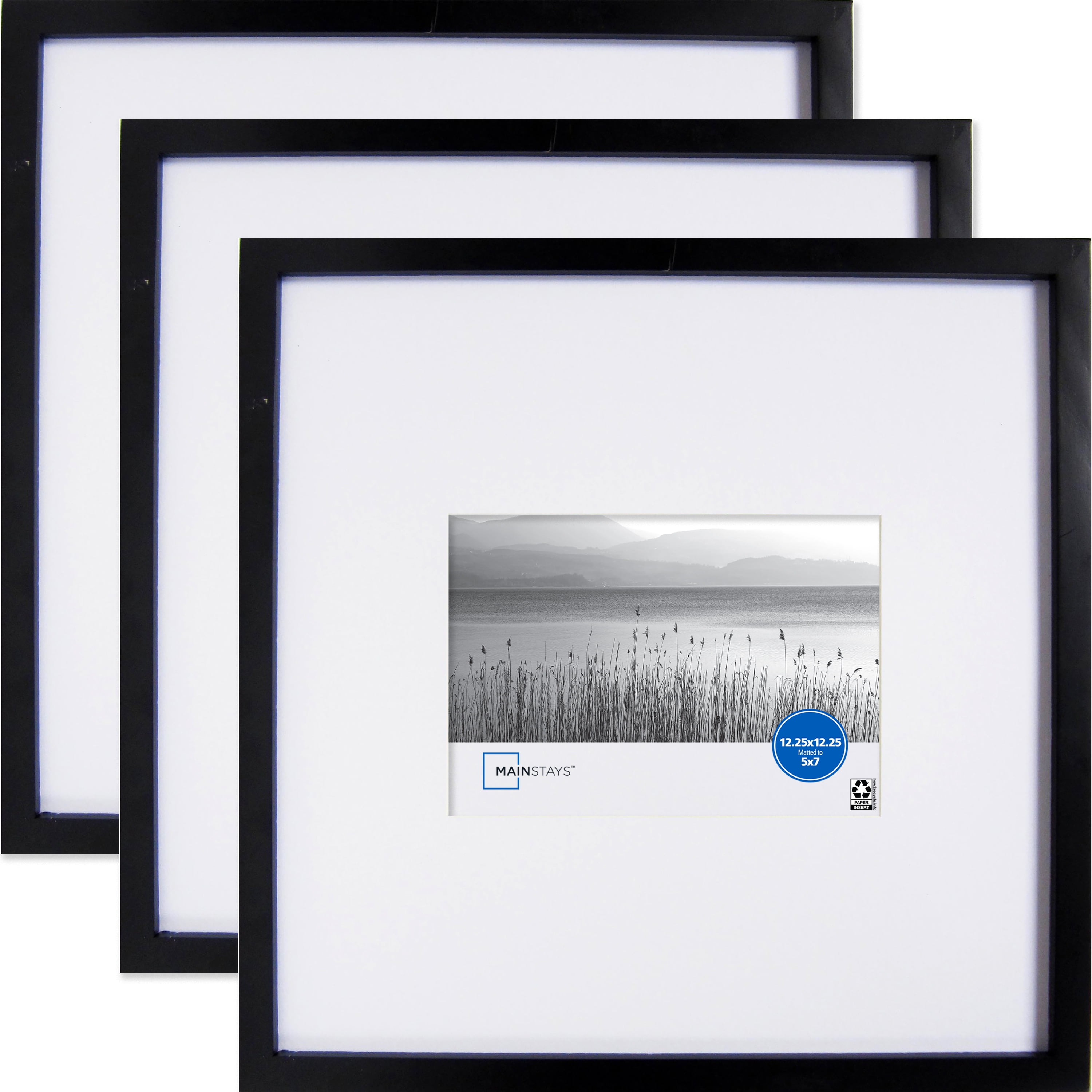 Giftgarden White 4x6 Picture Frame 7 Pack, Modern White Woodgrain 4 by 6  Photo Frames for Wall or Tabletop Display