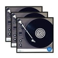 thumbnail image 1 of Mainstays 12.5"x12.5" - 3 Pack Black Metal Record LP Frame Set, 1 of 9