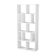 thumbnail image 1 of Mainstays 12-Cube Square Shelf Bookcase, White, 1 of 4