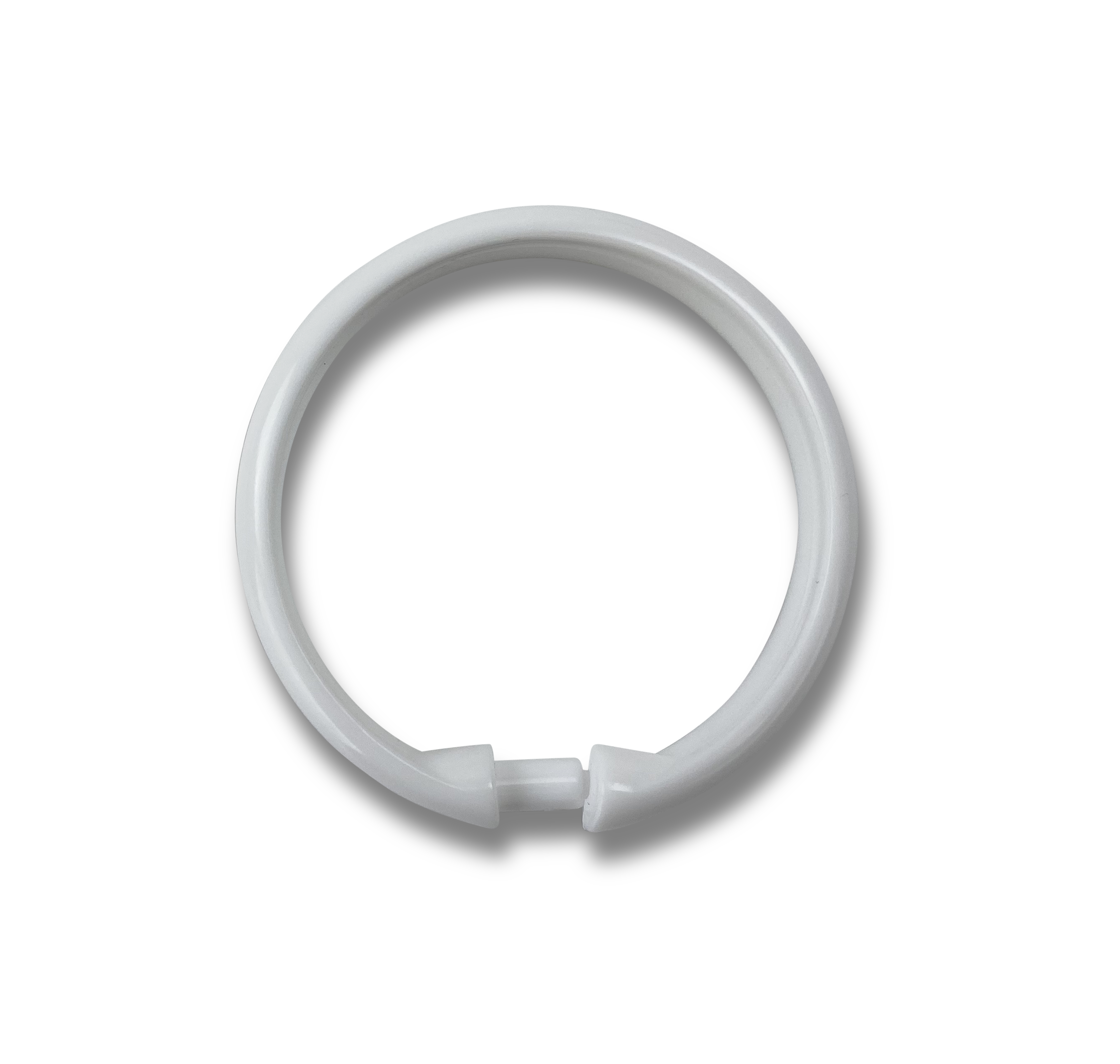 Mainstays 12 Shower Rings White