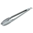 thumbnail image 1 of Mainstays 12" Stainless Steel Locking Cooking Tongs Silver, 1 of 9