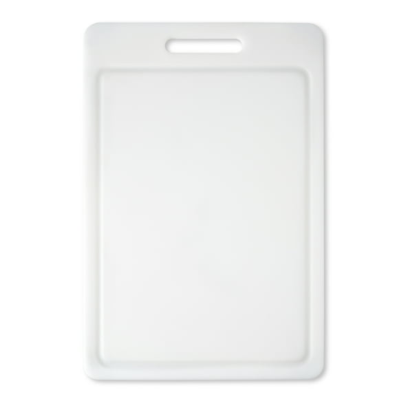 Mainstays 12"X18" Non-Slip Poly Cutting Board, White Color