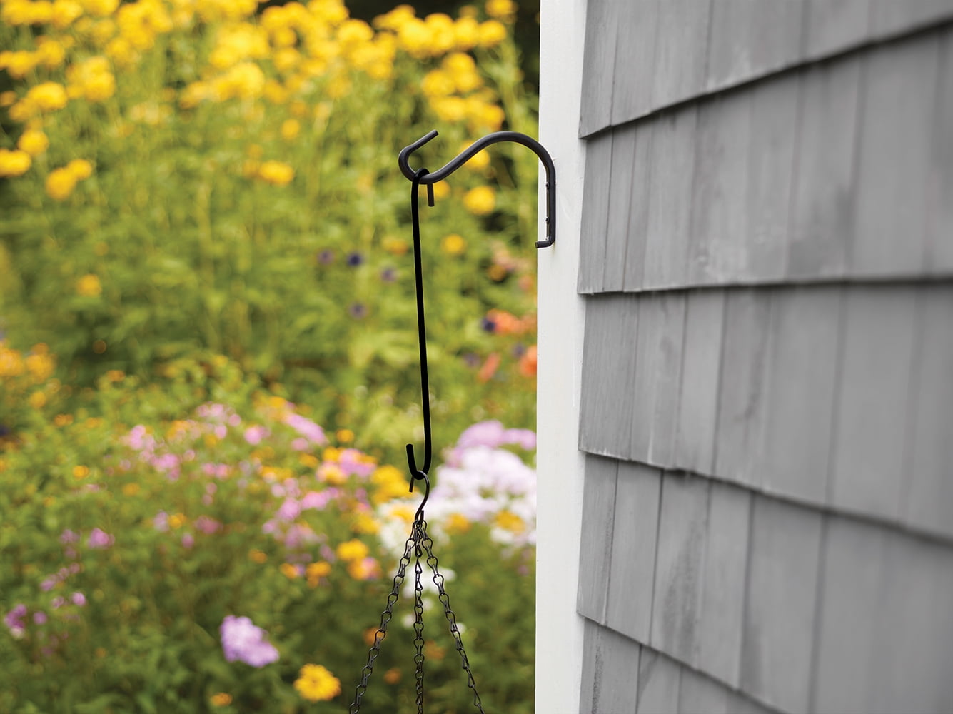 Mainstays 12 inch Black Metal Plant Hanger Extender Hook