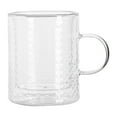 thumbnail image 1 of Mainstays 12 oz Double Wall Glass Mug - Safe for Cold Brew & Hot Coffee, 1 of 4