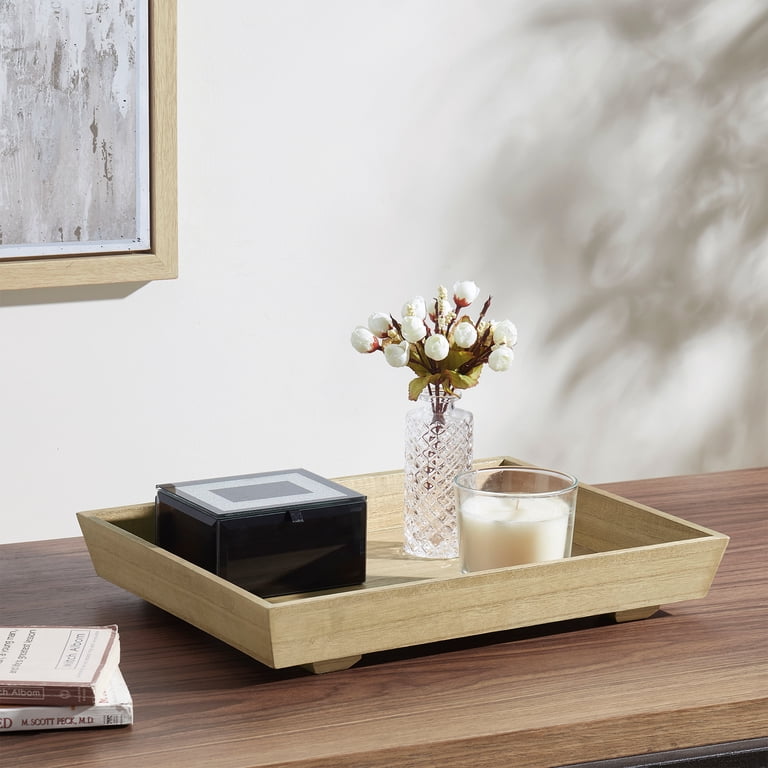 Mainstays Basic Wood Tray, 12