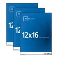 Mainstays 12x16 Front Loading Frames, Black, Set of 3