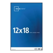 Mainstays 12x18 Black Front Loading Picture Frame For Wall Or Tabletop Display